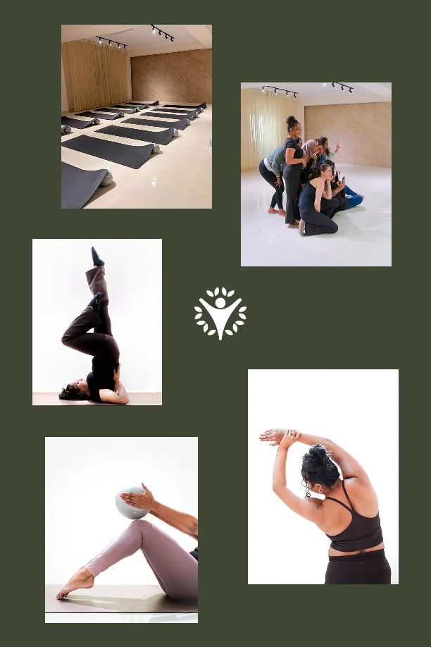 Studio and movement collage from Studio Oura's official website